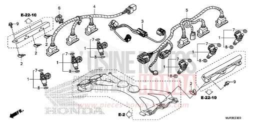 INJECTEUR GL1800CF de 2015